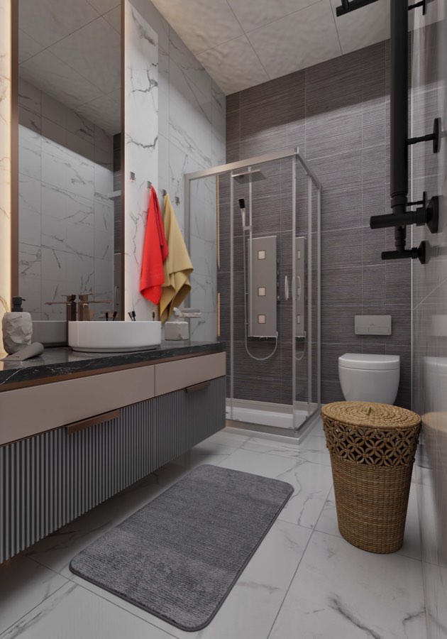 Banyo konsept görseli