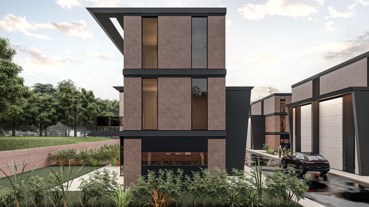 Masland Garden tekil villa görünümü